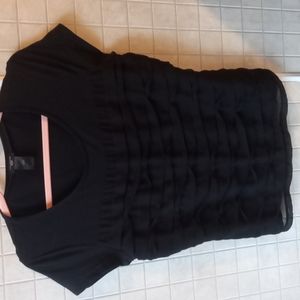 💕Host Pick💕 Ann Taylor dressy black t shirt